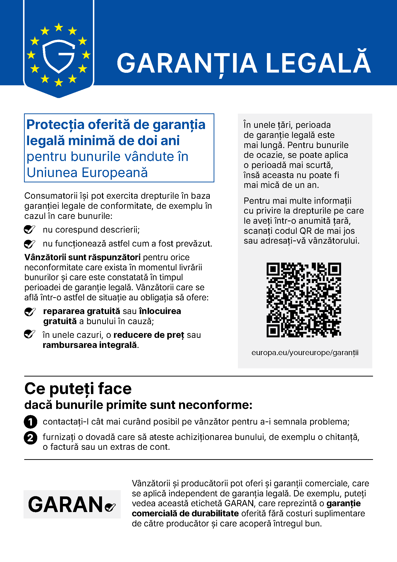 Garanție legală
